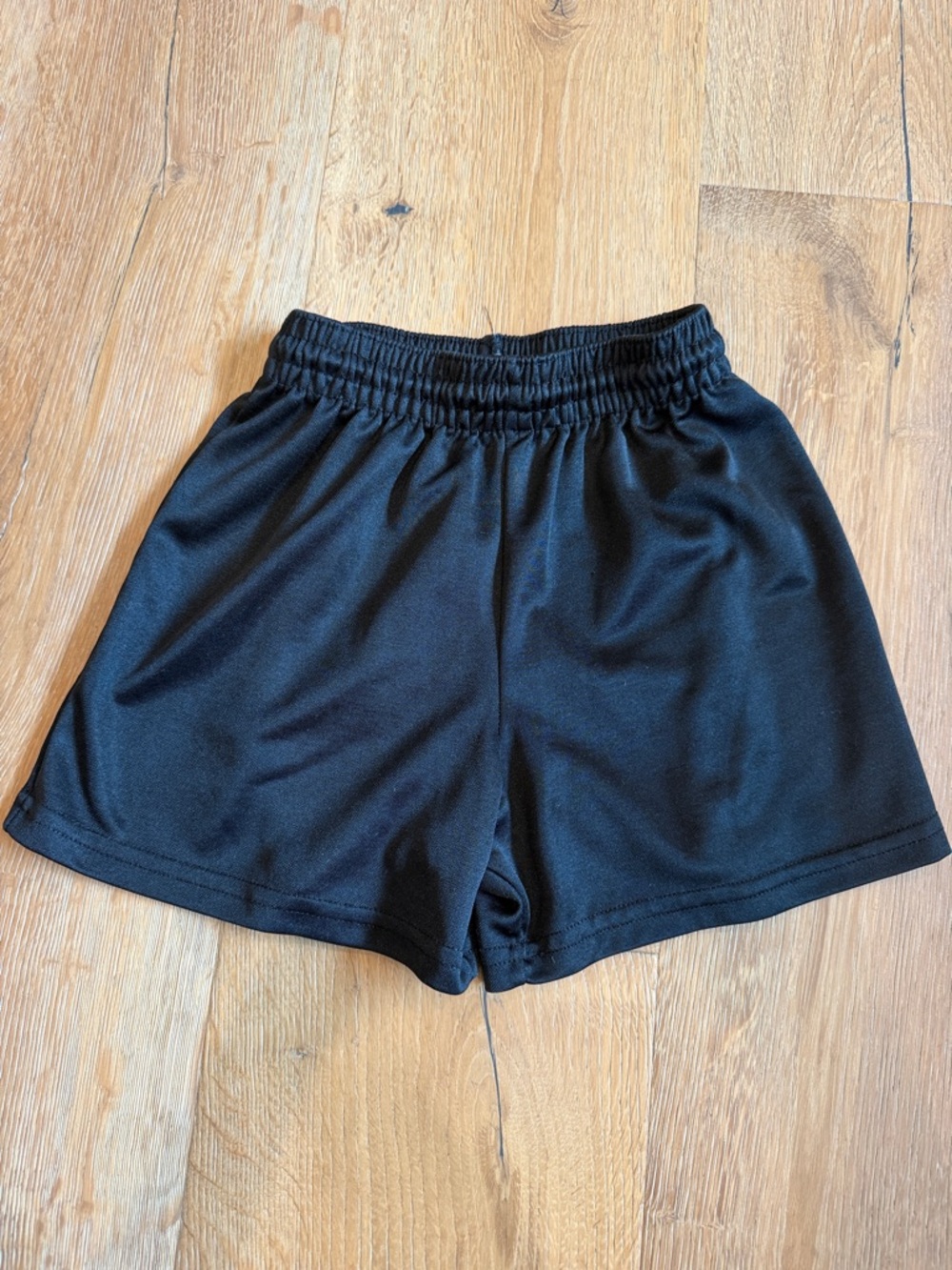 Boys Black Athletic Shorts - Lightweight Comfort